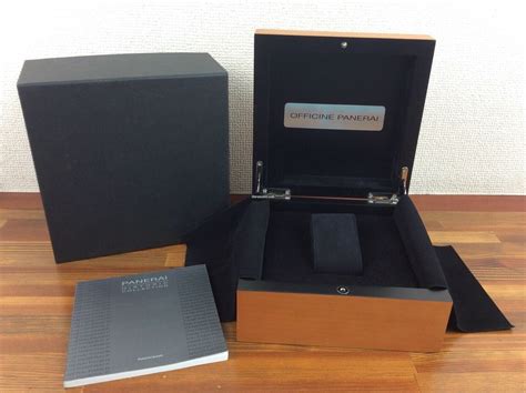 panerai box and papers for sale|Panerai Watch Boxes & Cases for sale .